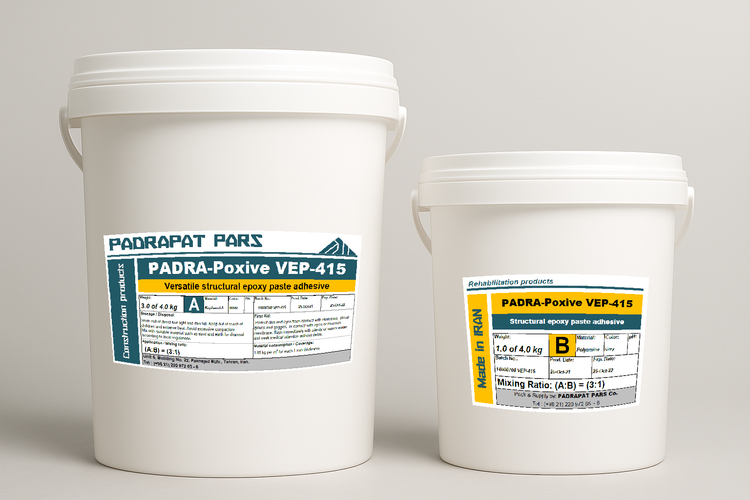 Versatile structural epoxy paste adhesive PADRA-Poxive VEP-415
